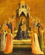 Haga click para ver la imagen ampliada madonna surrounded by angels.jpg